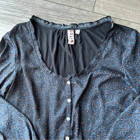 ANTHROPOLOGIE Dolan  Marilyn Leopard Print Top - Picture 6 of 14